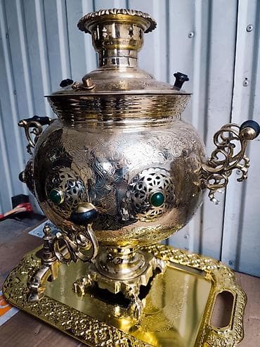 самовар на дровах советский: Самовар, Новый, Платная доставка, Самовывоз — 3