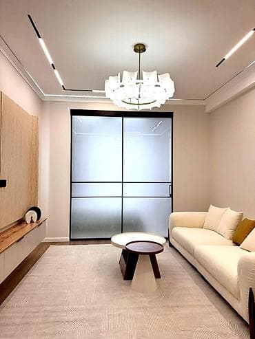 discovery studio: 2 комнаты, 62 м², Асанбай мкр Элитка, 13 этаж, Дизайнерский ремонт — 2