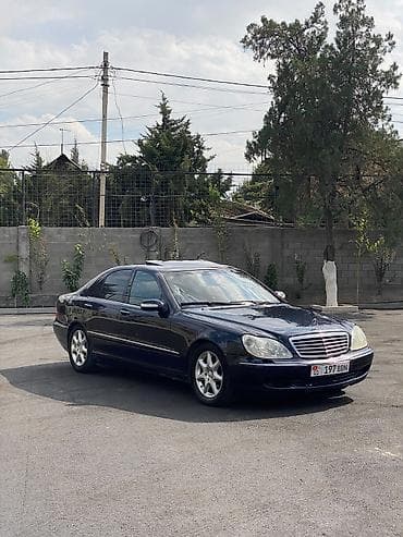 s sklass: Mercedes-Benz S-Class: 2004 г., 5 л, Автомат, Бензин, Седан — 2