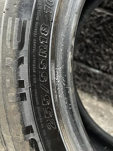 коврик буу: Шины 255 / 55 / R 18, Зимняя шипованная, Б/у, Пара, Внедорожные (АТ/МТ), Германия, Maxxis — 3