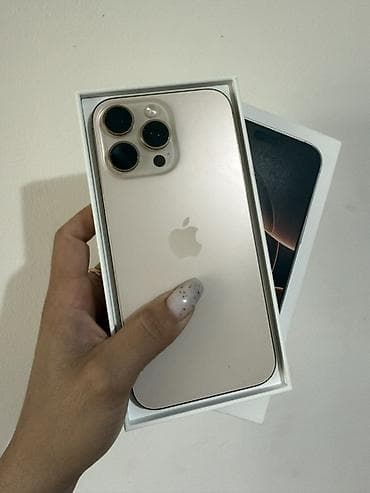 купить iphone 6 plus бу: IPhone 16 Pro Max, Б/у, 256 ГБ, Desert Titanium, Коробка, 90 % — 1