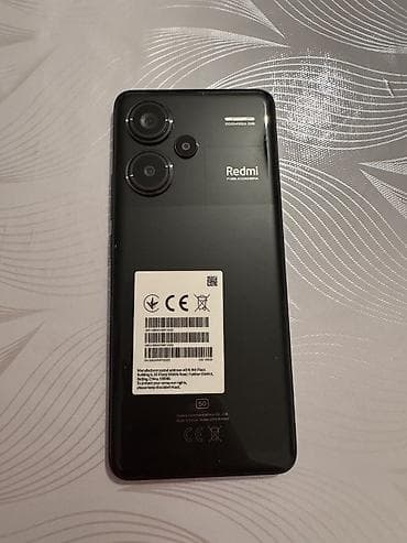 шеф нож: Redmi, Redmi Note 13 Pro Plus, Б/у, 256 ГБ, цвет - Черный, 2 SIM — 2
