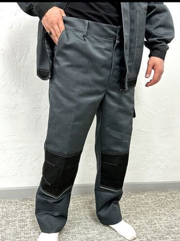 мужская повседневная одежда: Костюм летний с брюками из прочного износостойкого материала Ткань — 3