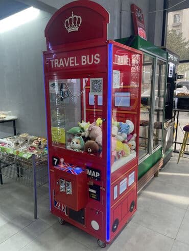 Новые Игровые автоматы «Travel Bus» — кран-машина (хватайка) в