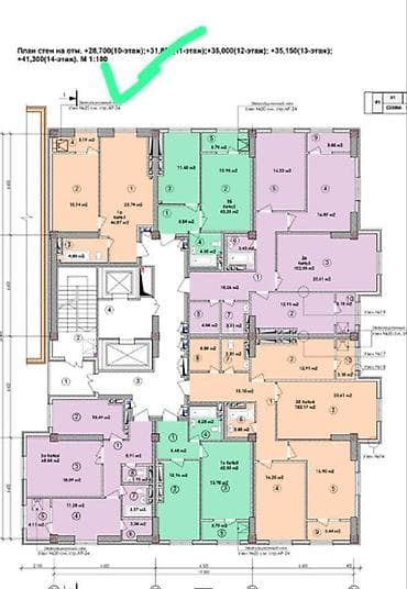 Продажа квартир: 1 комната, 47 м², Элитка, 10 этаж, Готовая ПСО (под самоотделку) — 3
