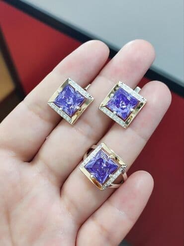 свадебные наборы ручной: Набор украшений, Проба 925, Женские, Новый — 1