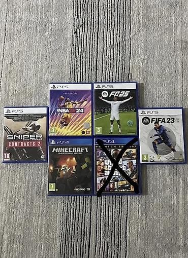 1 Sniper Ghost Warrior Contracts 2 - 1000 2 NBA 2K24 - 1000 3 EA