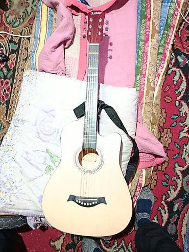 Музыкалык аспаптар: Акустическая гитара Kamoer - Тип: акустическая, форма корпуса — 1