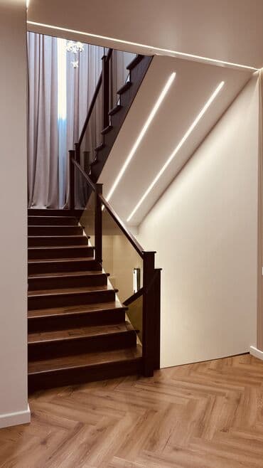 купить ковры бу: Деревянная лестница Для дома, Бесплатная доставка, Вид дерева: Лиственница, Стиль: Лофт — 10