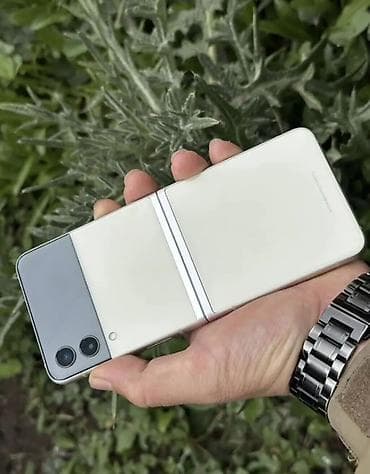samsung zip flip 2: Samsung Galaxy Z Flip 3 5G, Б/у, 256 ГБ, цвет - Бежевый, 1 SIM — 2