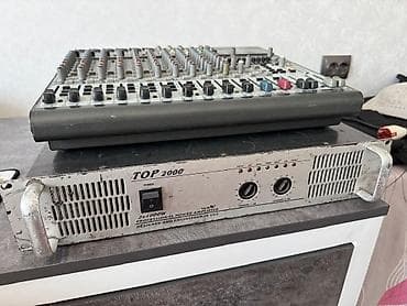 усилитель бу: +TOP2000+BEHRINGER1832FX — 1