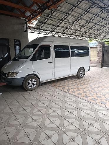 запчасти аристон: Пассажирский микроавтобус белого цвета Мерседес спринтер 2003г2.2 — 2