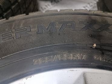 winter: Колеса в сборе 265 / 65 / R 17, Зима, Б/у, Комплект, Внедорожные (АТ/МТ), Литые, отверстий - 6 — 3