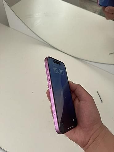 iphone 15 розовый: IPhone 16, Б/у, 128 ГБ, Розовый, Кабель, 87 % — 5
