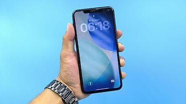 11 про ош: IPhone 11 Pro Max, Б/у, 256 ГБ, Серебристый, Защитное стекло, Чехол, 100 % — 2