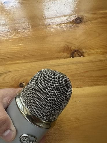 Техника жана электроника: USB-микрофон Blue Yeti (серебристый) - Классическая студийная модель — 3