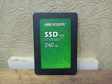 корпус бишкек: ПК үчүн маалымат алып жүрүүчү, Колдонулган, Hikvision, SSD, 256 ГБ, 2.5", ПК үчүн — 1