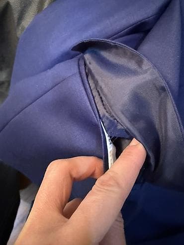 Спортивные костюмы: Мужской пиджак Paola Renzo - Цвет: насыщенный тёмно-синий (navy) - — 2