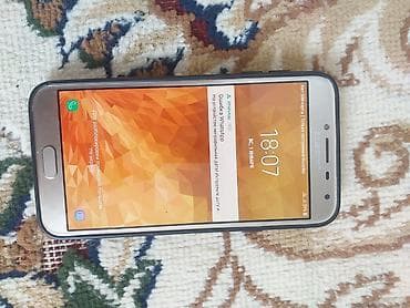 кассеты аудио: Samsung Galaxy J4 2018, Б/у, 32 ГБ, цвет - Золотой, 2 SIM — 8