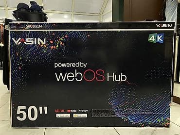 Смарт‑телевизор VASIN 50UD81M, 50" Мышка управление пульт брали 22500