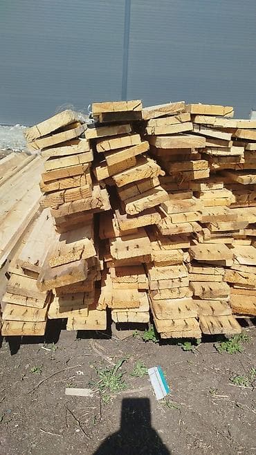 продаю тополь: Доски, Необрезные, Для строительства, Сосна, Черновые — 1