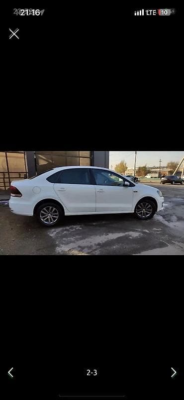 volvo ref: Volkswagen Polo: 2019 г., Автомат, Газ, Седан — 2