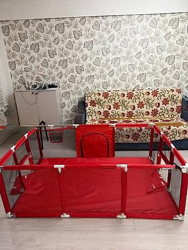 Игровые манежи: Продаётся Б/У игровой манеж для ребёнка — 1