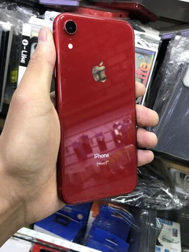IPhone Xr, Б/у, 128 ГБ, Красный, Защитное стекло, Чехол, 79 % at lalafo.kg IPhone Xr, Б/у, 128 ГБ, Красный, Защитное стекло, Чехол, 79 %