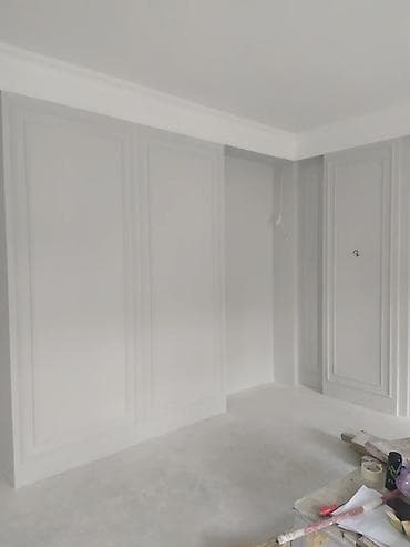 Курулуш жана оңдоо кызматтары: Обои чаптоо, Эски тушкагаздарды сыйруу | Флизелин тушкагаздар, Текстиль тушкагаздар, Боёлуучу тушкагаздар 6 жылдан ашык тажрыйба — 5