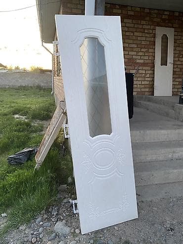 бир кишилик спалный: Межкомнатная дверь с витражным стеклом размер:200’60 - Полотно — 1