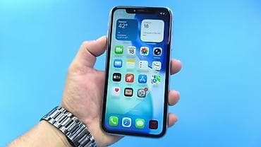 IPhone 11, Б/у, Blue Titanium, Защитное стекло, Чехол, 75 % — 4