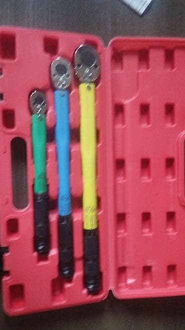 машинка для животных: Набор трещоточных динамометрических ключей (3 шт.) в пластиковом — 2