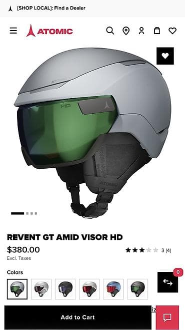 Спортивные сумки: Продаю оригинальный лыжный/сноубордический шлем ATOMIC REVENT HELMET — 6