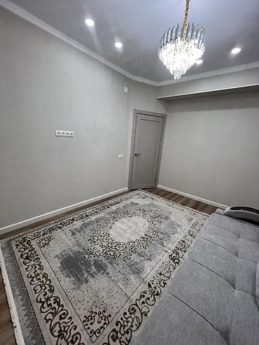 продаю 2 ком кв аламедин 1: 2 комнаты, 51 м², Индивидуалка, 13 этаж, Дизайнерский ремонт — 6
