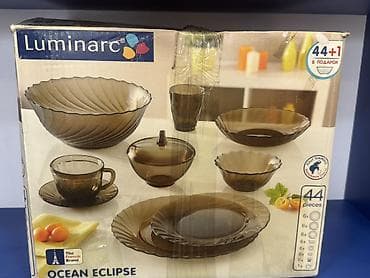 салатник: Набор посуды Luminarc Ocean Eclipse, 44+1 предмет. Стекло: полностью — 1