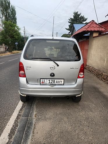 opel record: Opel Agila: 2001 г., Механика — 4