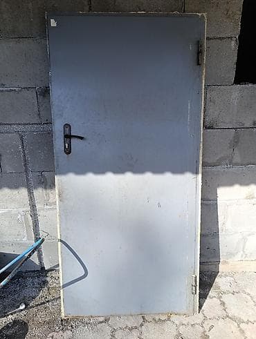 Ички жасалга: Металлическая входная дверь 1 на 2 метра . Количестве 5 штук. Сделан — 2
