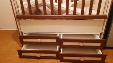 комод детский цена бишкек: Детская кровать,чисто деревянная,функция качалки,опускаются борта,есть — 2