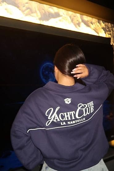 кофта топ: Оптовая цена 1150 сом Свитшот/джемпер с принтом “The Yacht Club – La — 2