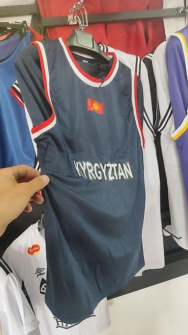 Баскетбольные комплекты (майка + шорты) KYRGYZTAN 🇰🇬 — 8