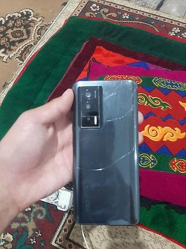 Техника жана электроника: Poco F5 Pro, Колдонулган, 256 ГБ, түсү - Боз — 3