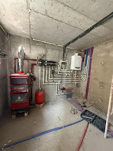 настройка газовых котлов: Установка отопления и водяной тёплый пол сантехника бригады очень — 1