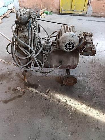 Компрессоры: Компрессор Для покраски, Электрический, Поршневой — 4