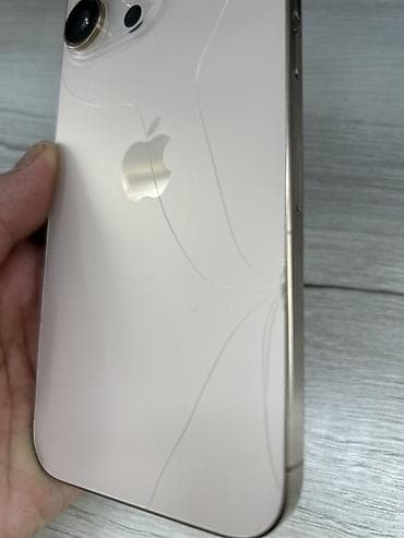 скупка техники apple: IPhone 15 Pro Max, Б/у, 256 ГБ, Natural Titanium, Чехол, 97 % — 3