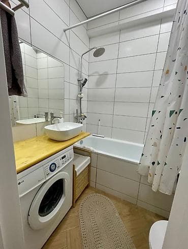 123: 2 комнаты, 64 м², Асанбай мкр Элитка, 7 этаж, Дизайнерский ремонт — 8