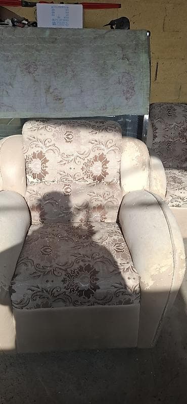 два диван кресла: Диван кресло мягкая мебель из трёх диванов. кресло 2 шт и 1 диван на — 8