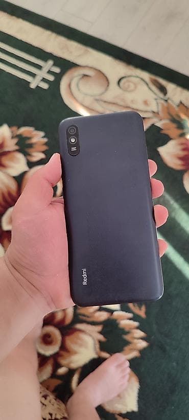 Техника жана электроника: Redmi, Redmi 9A, Колдонулган, 64 ГБ, түсү - Кара, 2 SIM — 9