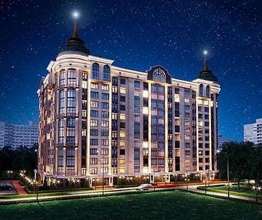 беловодский квартира продажа: 3 комнаты, 117 м², Элитка, 8 этаж, Готовая ПСО (под самоотделку) — 3