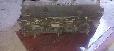 головка двигателя: Головка блока цилиндров Nissan + впускной коллектор. на QR 20 — 3