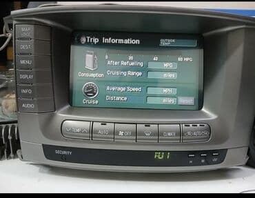 магнитолдор: Штатный мультимедийный дисплей/блок управления климатом Toyota Лексус — 8